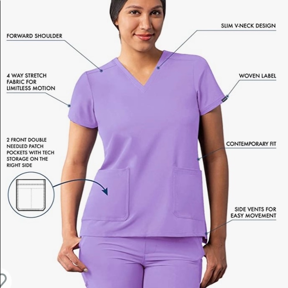 Adar Scrub Top